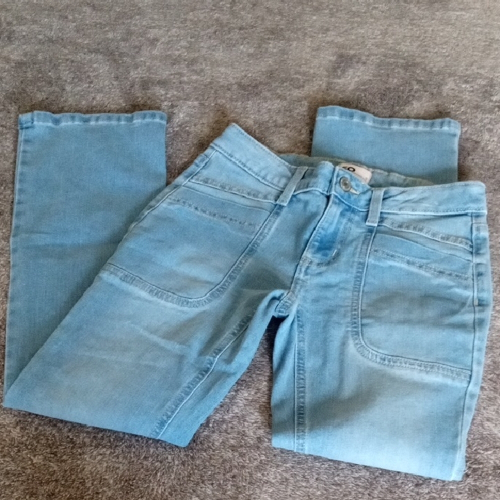 SO new without tags patch pocket straight leg jeans